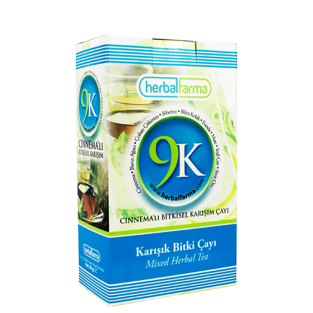 9K Cinemal'lı Bitkisel Karışım Çayı