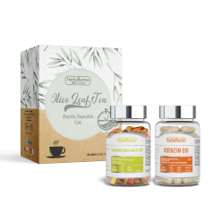 Zeytin Yapraklı Çay - Sarımsak Yağı & Balık Yağı - Koenzim Q10